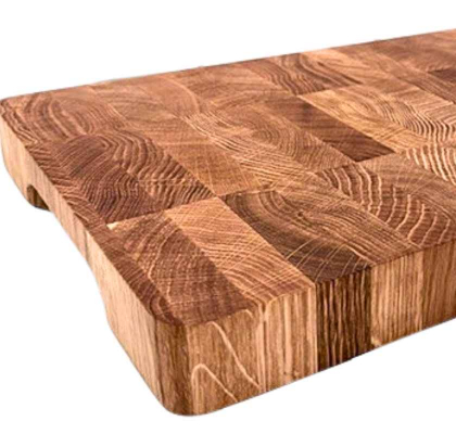 Skärbräda i ek av ändträ 40 cm i gruppen Matlagning / Skärbrädor hos Freakykitchen.se (12917)