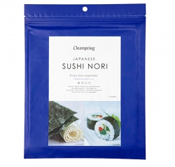 Nori rostad i ark till sushi Clearspring