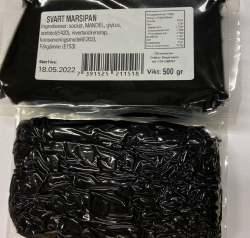 Marsipan Svart 500g