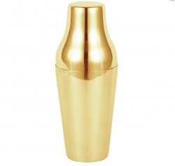 Cocktail-shaker guld parisian