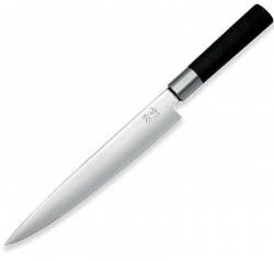 Trancherkniv KAI Wasabi black 23 cm