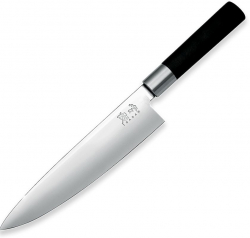 Kockkniv KAI Wasabi black 20 cm