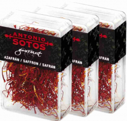 Saffran Selecto-kvalitet 3 frpackningar