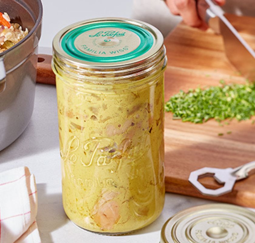 How to preserve with Le Parfait Familia Wiss terrine jars 