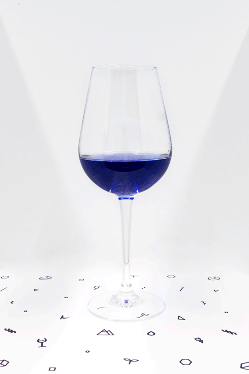 Blått vin