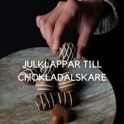 julklppar av choklad