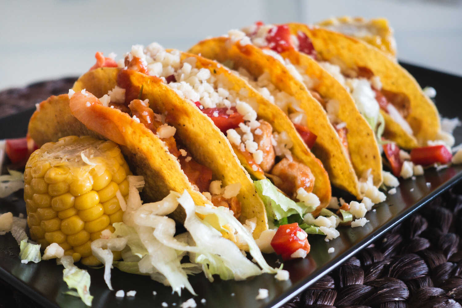 Taco serveringsfat