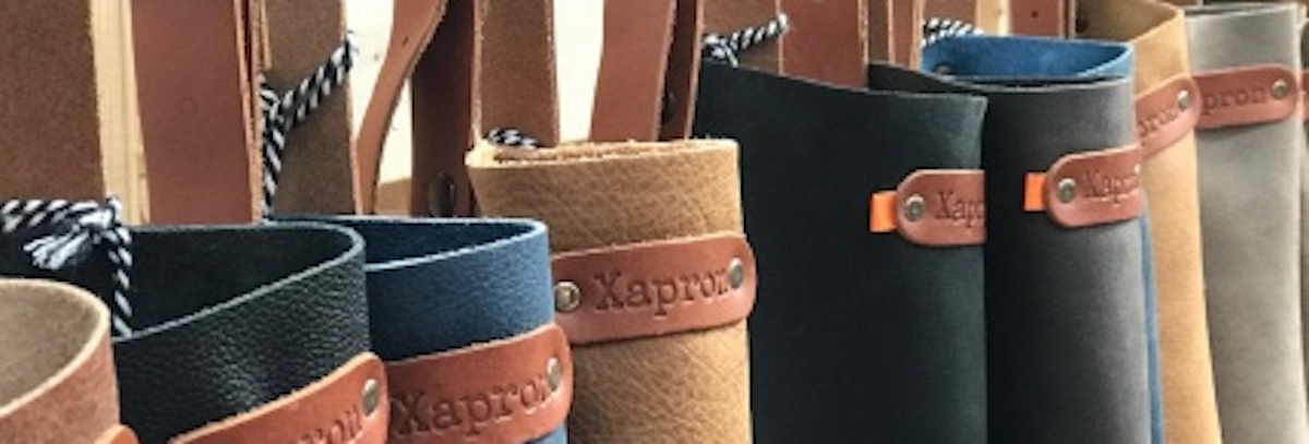 Xapron - förkläden i skinn och läder