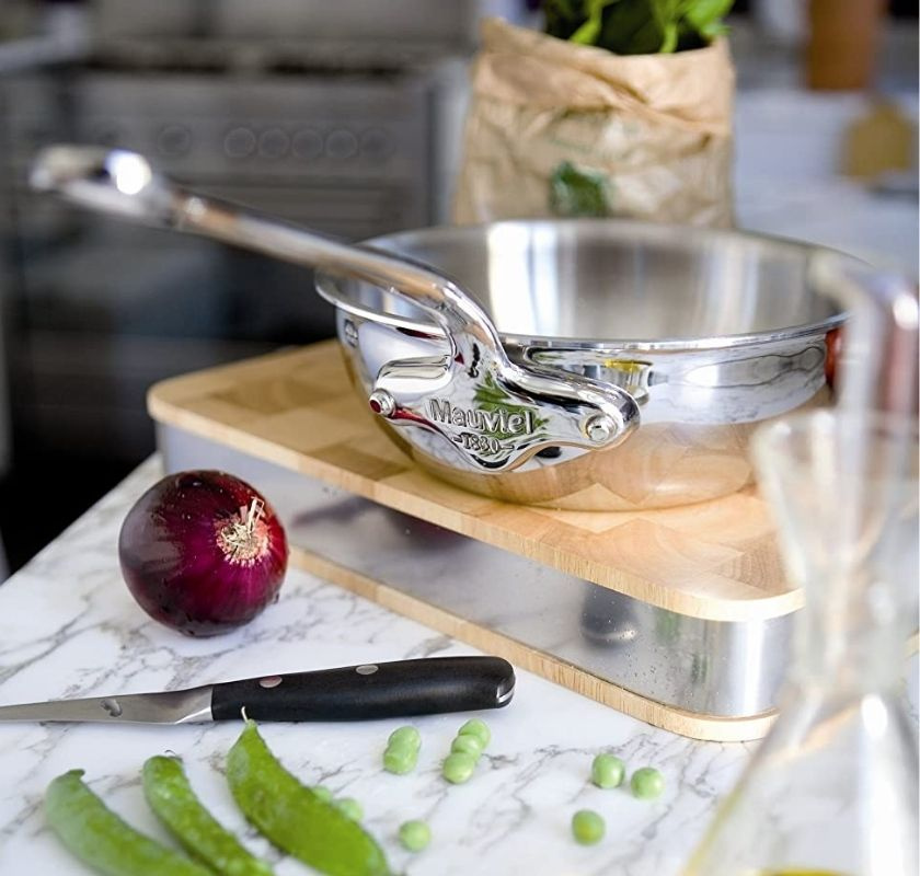 Sauteuse rundad Mauviel Cook Style 3,2 liter St�l