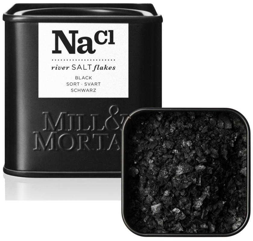 Svart Salt Mill & Mortar