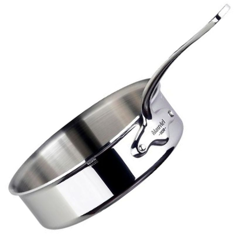 Trakt�rpanna Mauviel rostfritt st�l 24 cm