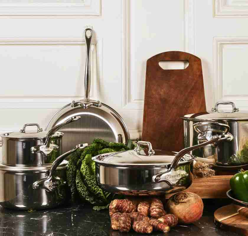 Trakt�rpanna Mauviel Cook Style, kastruller, gryta och stekpanna