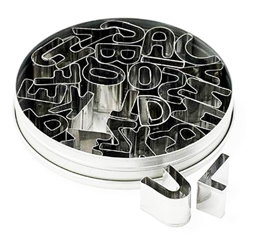 Utstickare bokst�ver i burk p� Freaky Kitchen