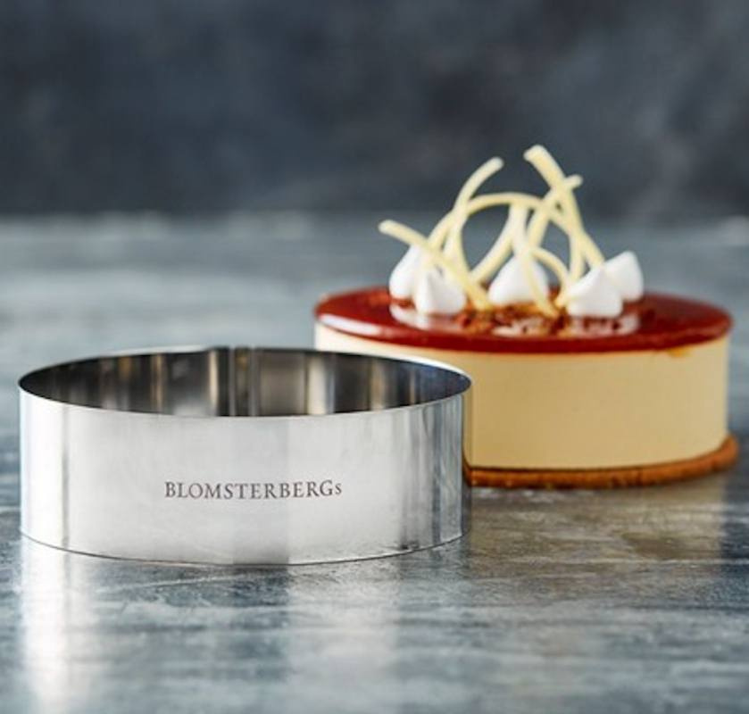 Anslagsring blomsterberg rostfri