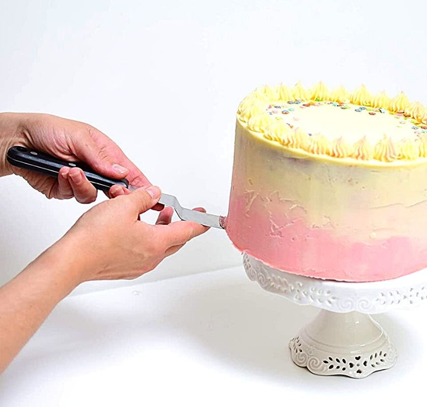 Vinklad palettkniv stor