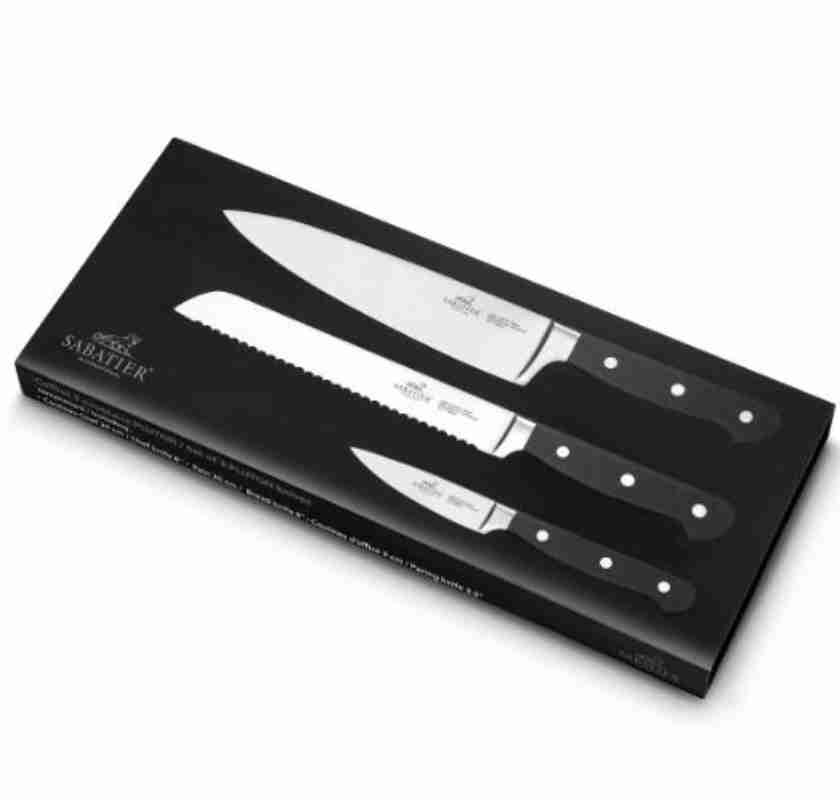 Knivset i 3 delar Lion Sabatier Pluton i f�rpackning