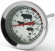 Stektermometer med symboler, djur, som indikerar temperatur