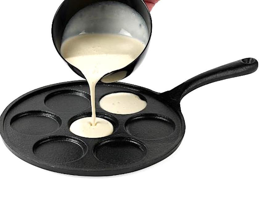 Pl�ttlagg 7 h�l gjutj�rn