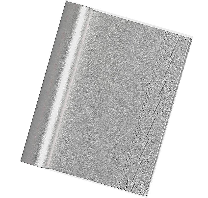 Baksidan av TALA STAINLESS STEEL PASTRY SCRAPER