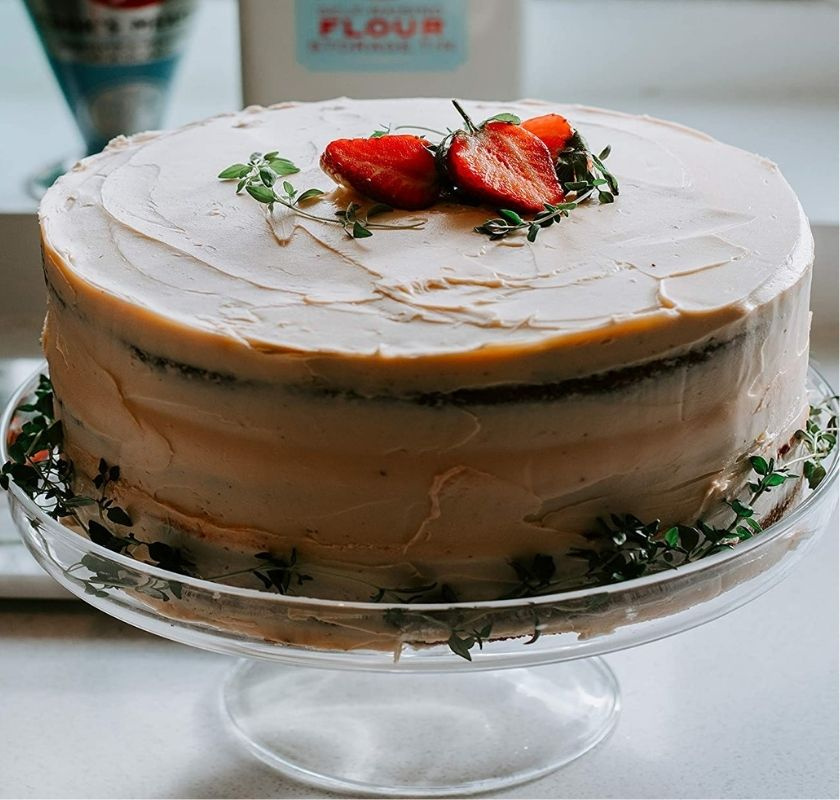 Rund bakform med l�s botten & h�g kant 