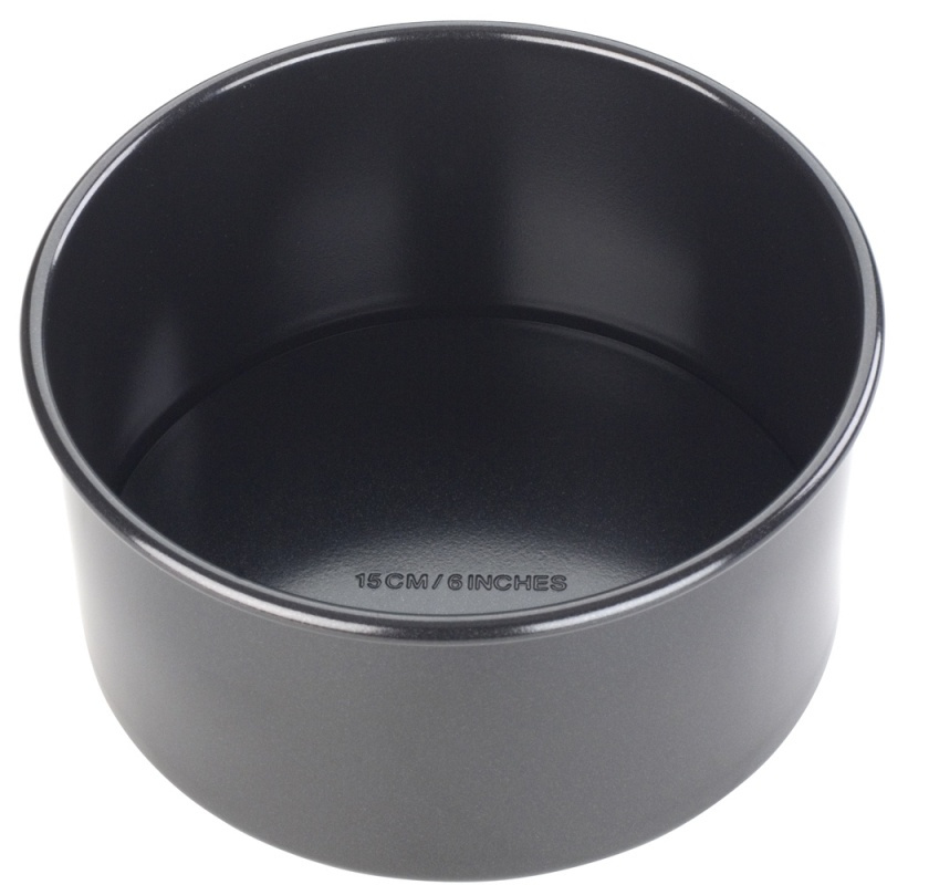 Rund bakform med l�s botten & h�g kant 