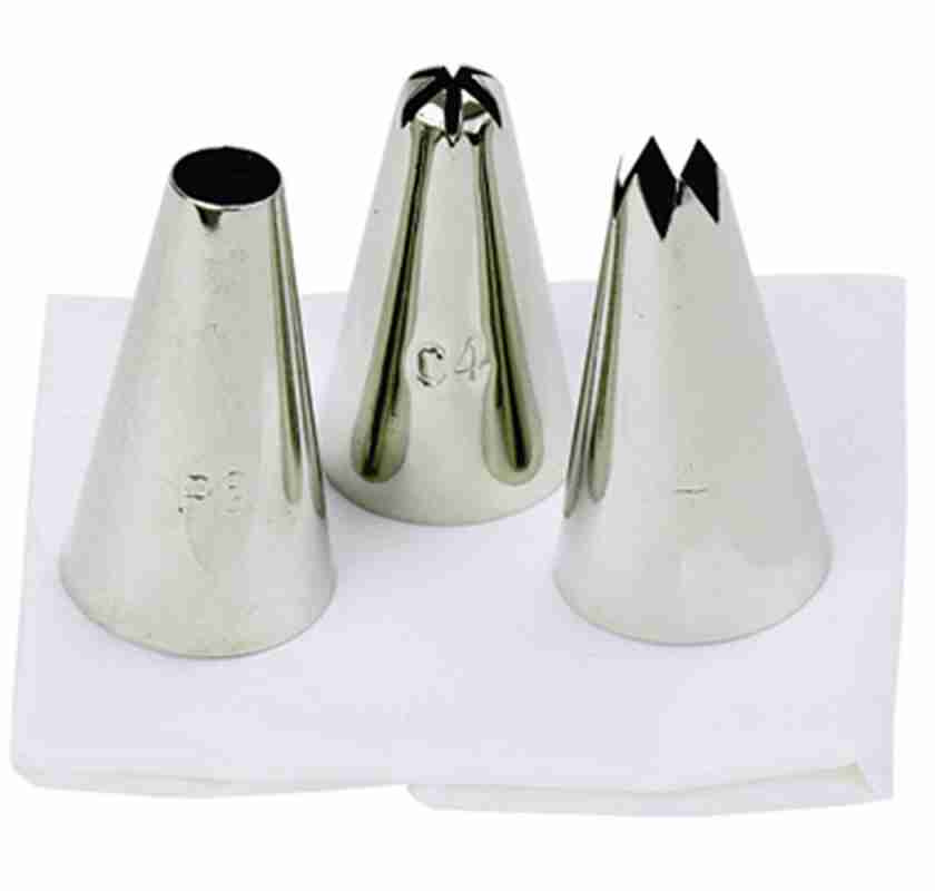 Sprits-set med 3 stora tyllar