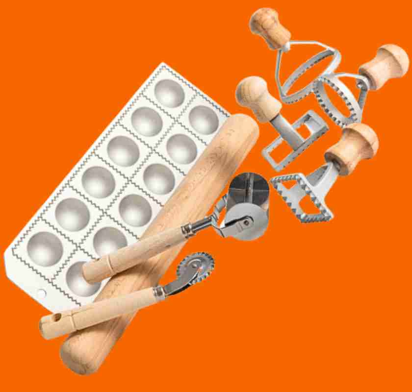 Startset f�r tortellini- och raviolitillverkning alla delar