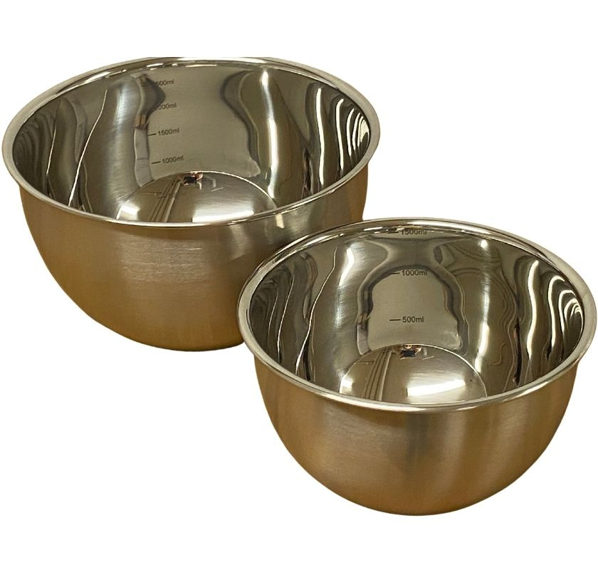 Rostfria tillredningssk�lar p� FreakyKitchen