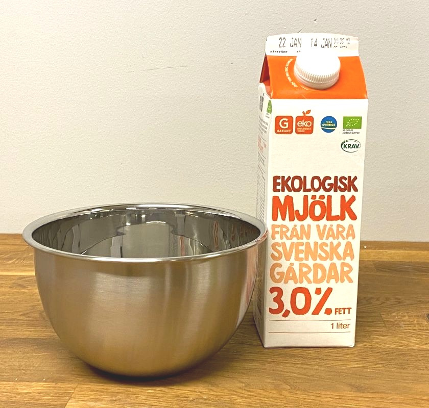 Rostfri tillredningssk�l