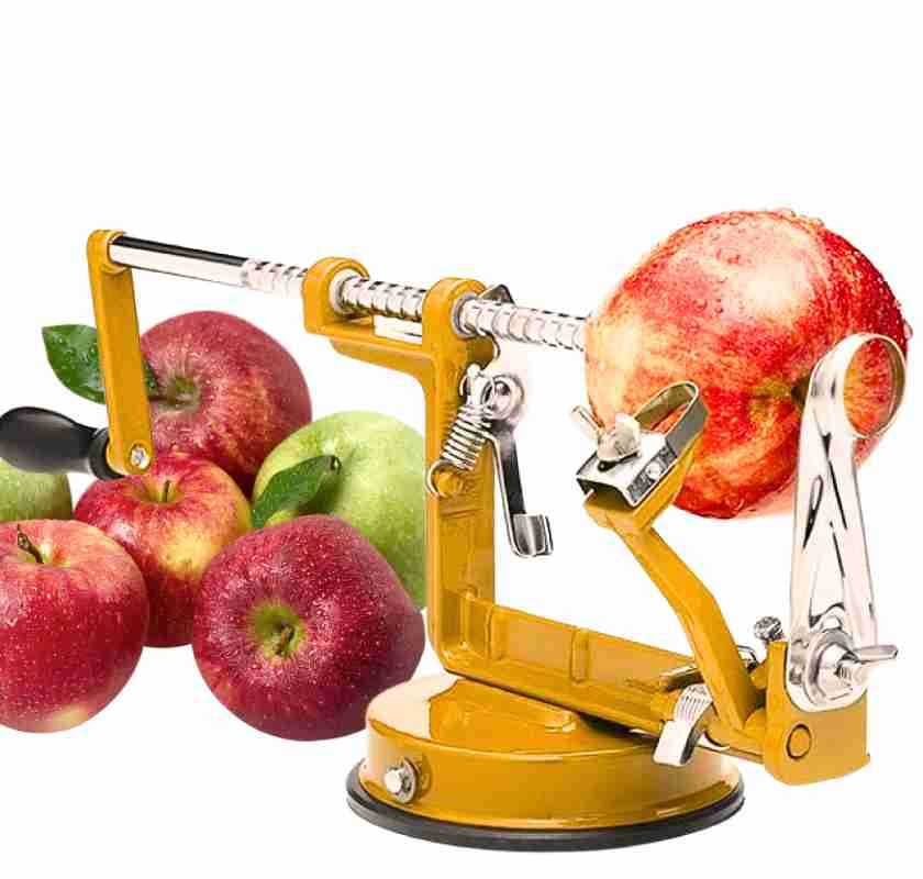 Gul �ppelskalare och �pplen 