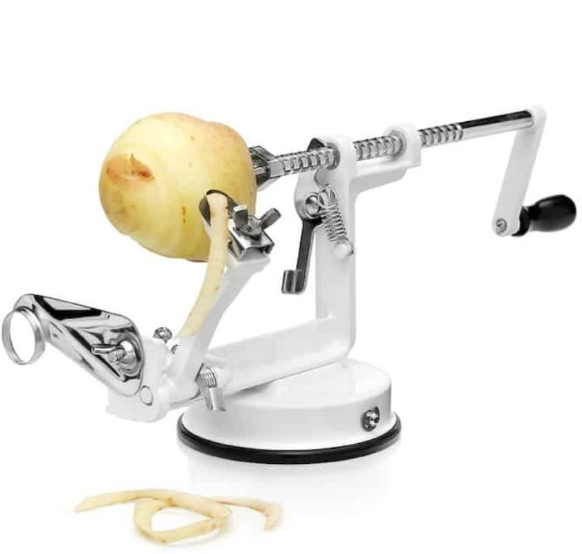 Vit �ppelskalare Moster Hulda