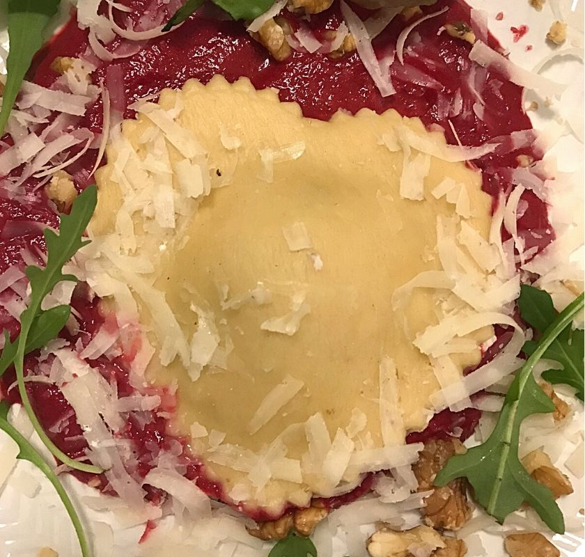 hj�rtformad ravioli