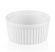 Ramekin vit 9,5cm klassisk brulle form