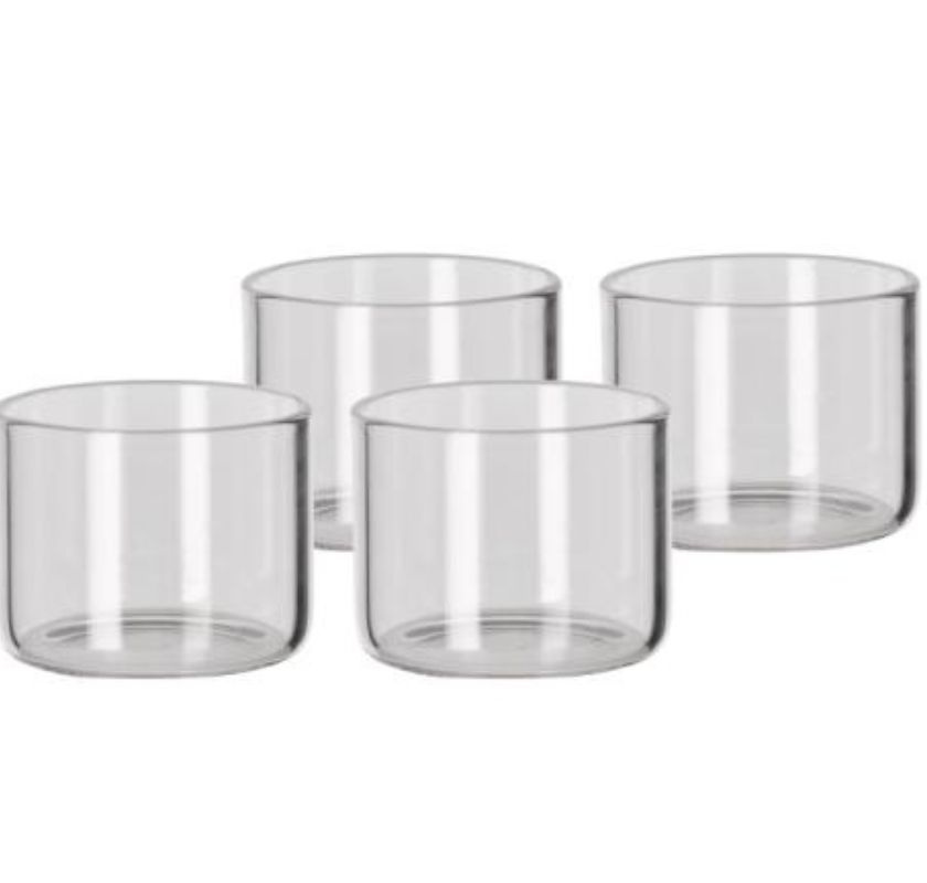 Blomsterbergs Glas � 8 x 5 cm 4 st