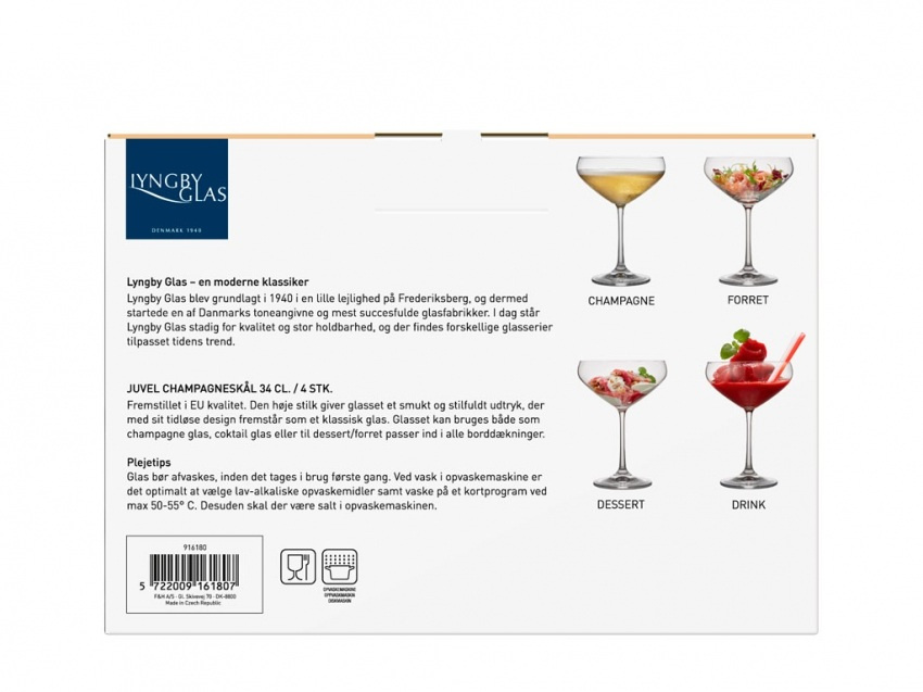 Champagneglas sk�l 4st