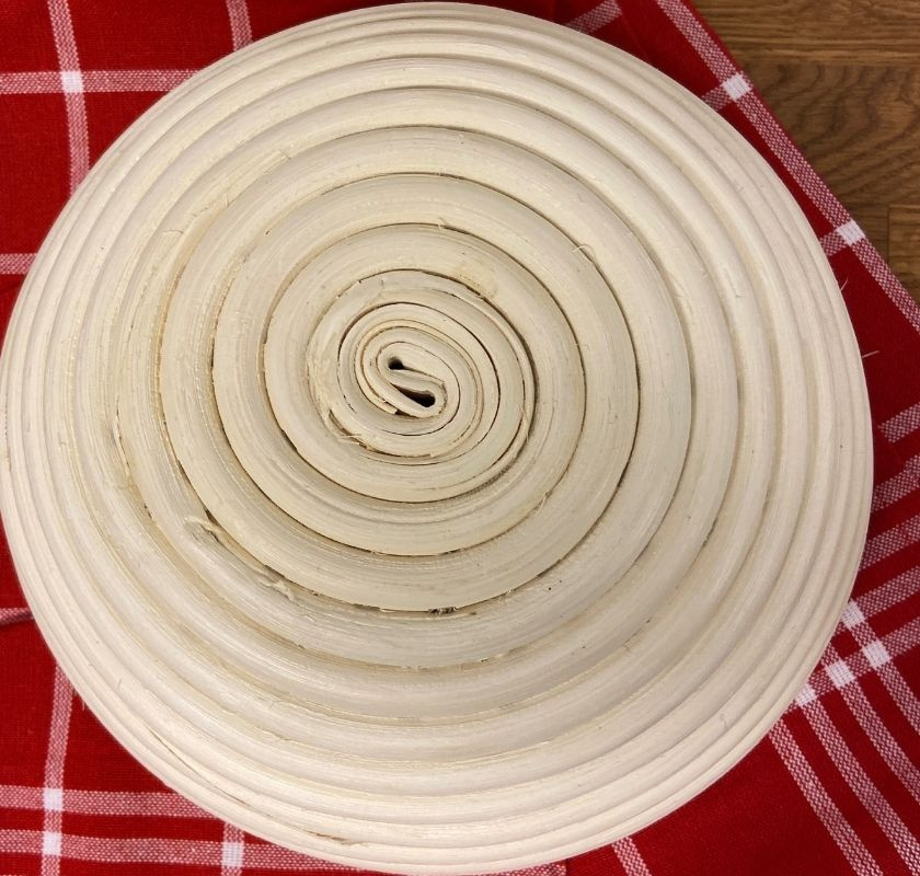 undersidan av korgen