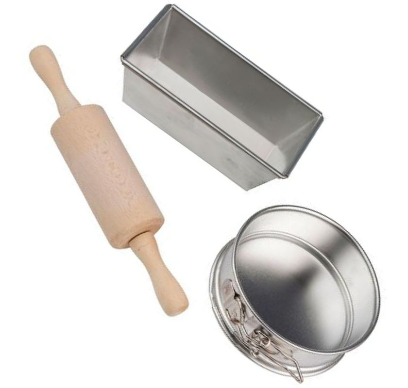 Bakset 3 delar scan wood