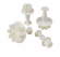 Utstickare för enkel blomma i sugarpaste Plunger Daisy cutters 4 Set