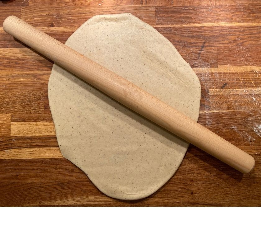 Bikonisk kavel f�r pizza och br�d