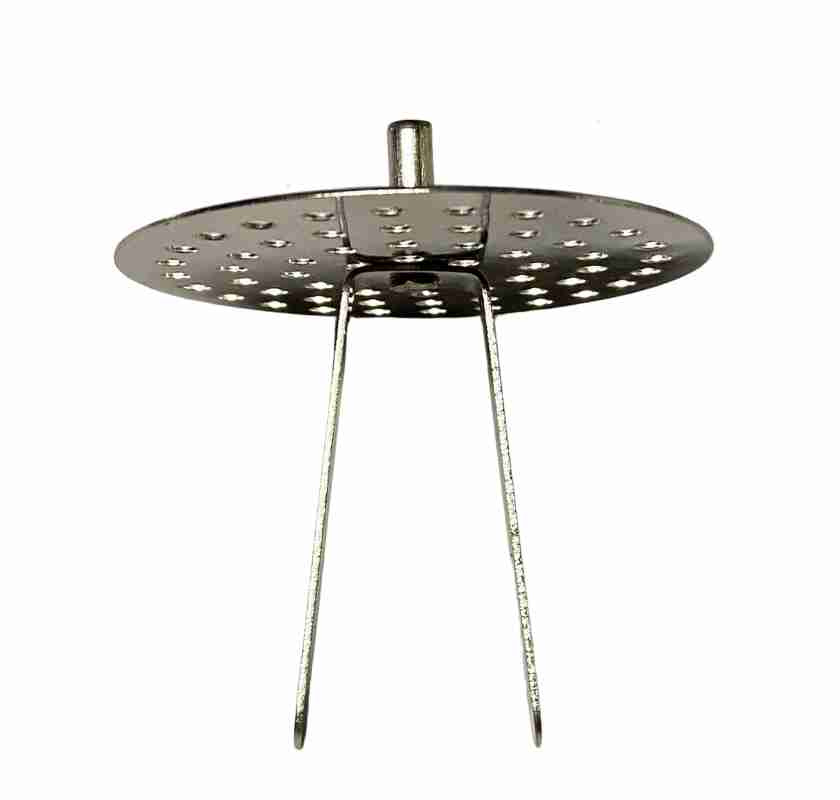 Tratt med sil i rostfrittst�l, enbart den l�sa silen