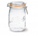 Franskglasburk 1 liter Konserveringsburk Le Parfait 1l på FreakyKitchen