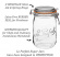 Konserveringsburk Le Parfait 1l med snäpplock Konserveringsburk Le Parfait 1l med snäpplock
