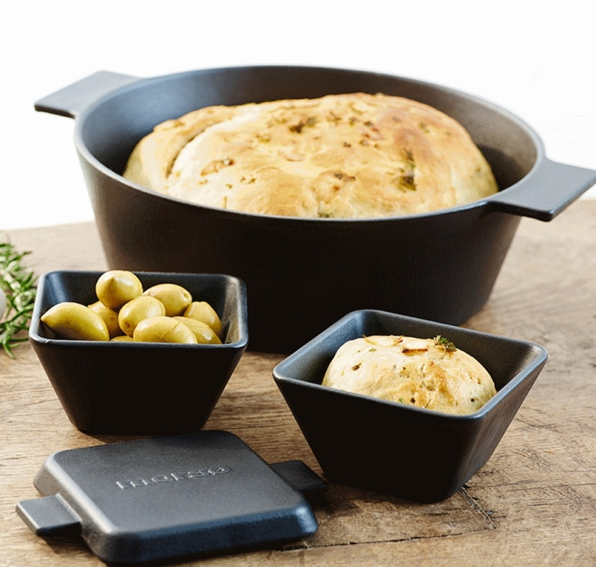 Gjutj�rnsgryta med lock 4,6 liter Mors� UTG�TT