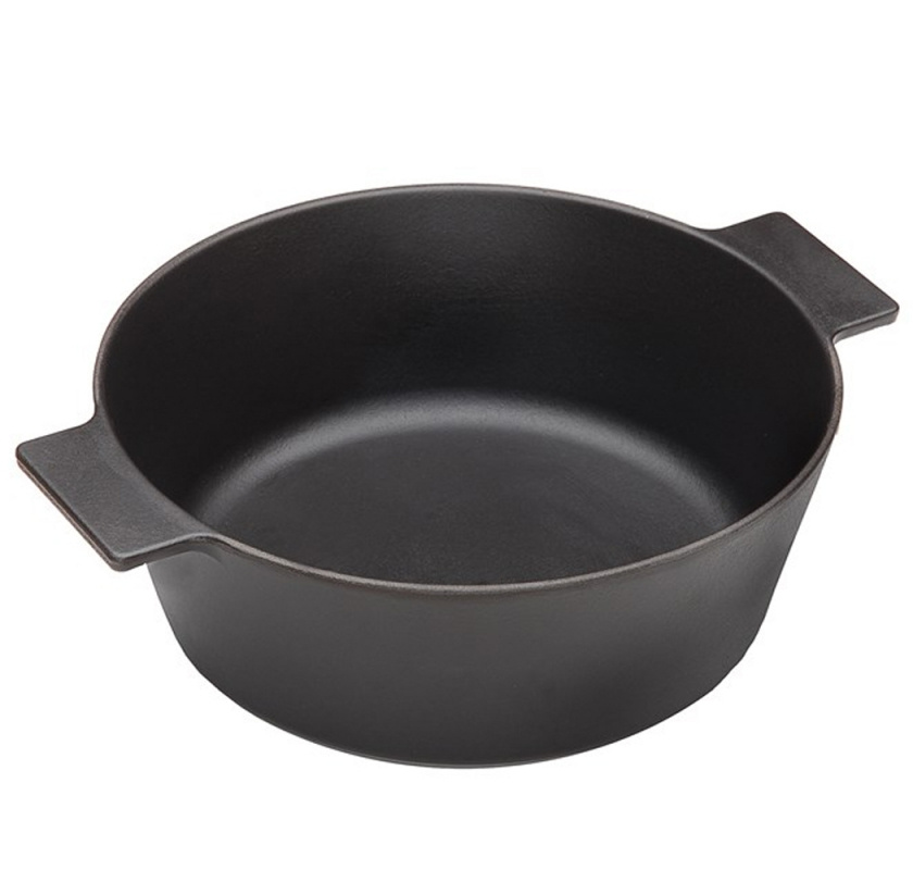 Gjutj�rnsgryta med lock 4,6 liter Mors� UTG�TT