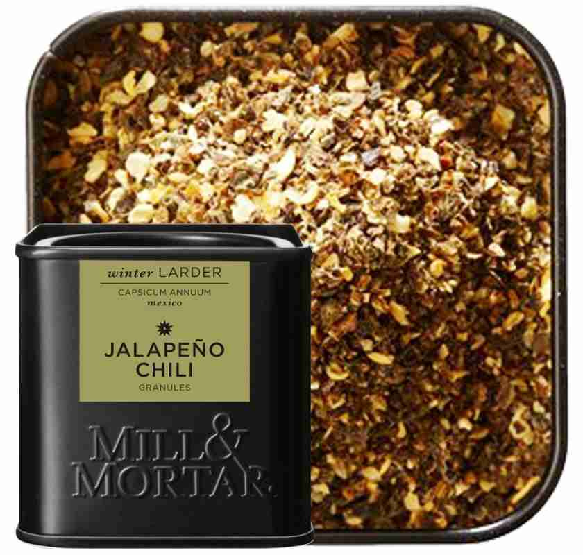 Jalape�o-chiliflingor Mill & Mortar