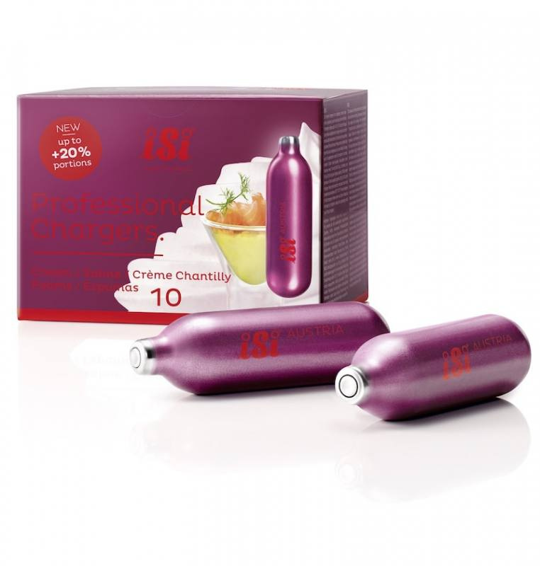 N2O-patroner iSi f�r gr�ddsifoner p� FreakyKitchen