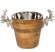 Vinkylare med hjorthuvuden Huntsmen Stag Head Wooden Wine Cooler på FreakyKitchen