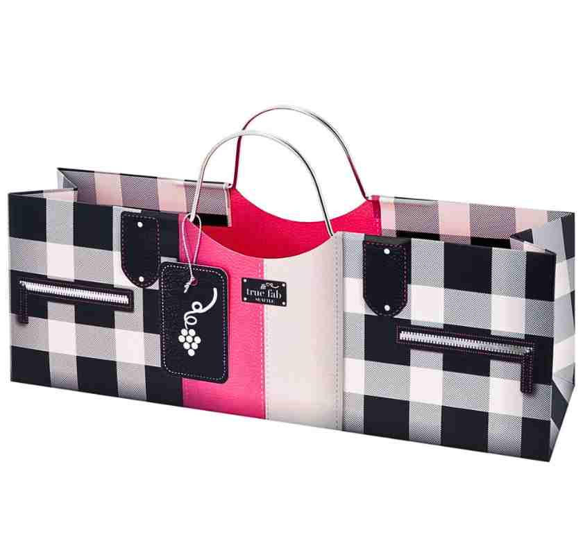 Frilagd bild p� Pursebag Fashionista - CakeWalk Presentv�ska till flaska