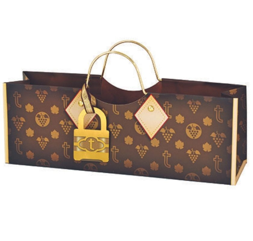 V�ska till vinflaska LV frilagd bild