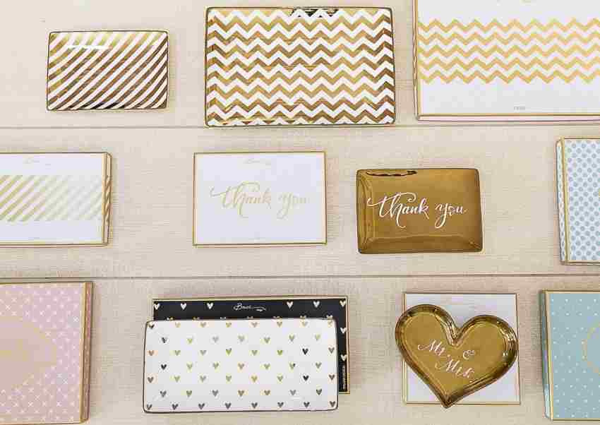 Litet guldfat Thank You